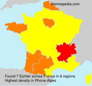 Surname Ejchler in France