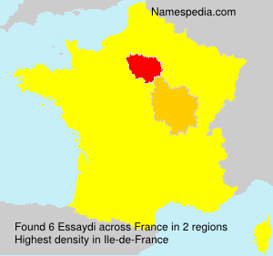 Surname Essaydi in France