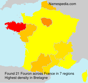 Surname Fouron in France