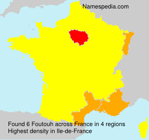 Surname Foutouh in France