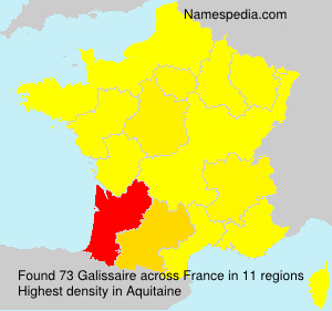 Surname Galissaire in France