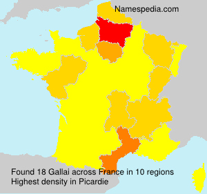 Surname Gallai in France