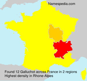 Surname Galluchot in France