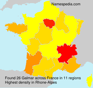 Surname Galmar in France