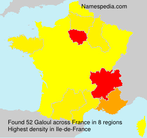 Surname Galoul in France