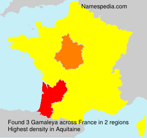 Surname Gamaleya in France