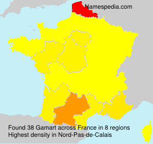 Surname Gamart in France