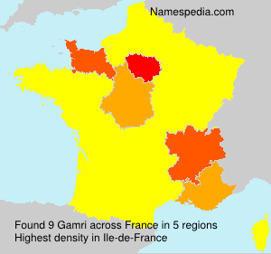 Surname Gamri in France