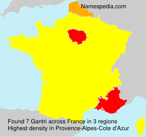 Surname Gantri in France