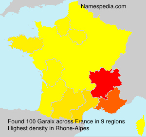 Surname Garaix in France