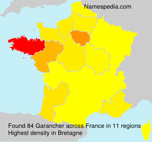Surname Garancher in France