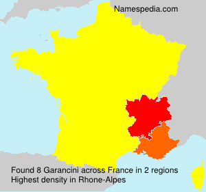 Surname Garancini in France