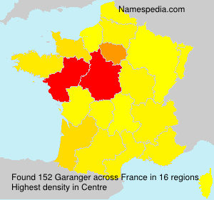 Surname Garanger in France
