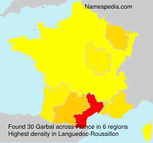 Surname Garbal in France