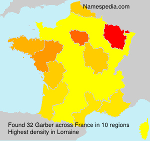 Surname Garber in France