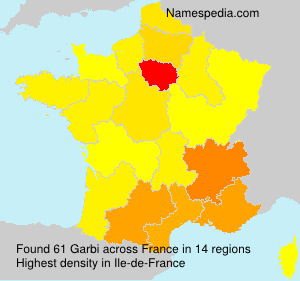 Surname Garbi in France