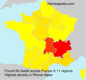 Surname Garbil in France