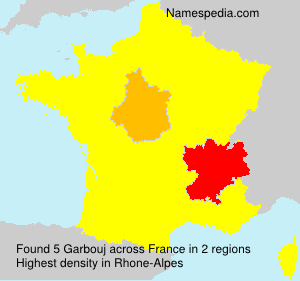 Surname Garbouj in France