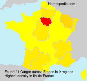 Surname Gargar in France