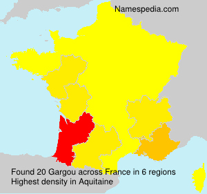 Surname Gargou in France