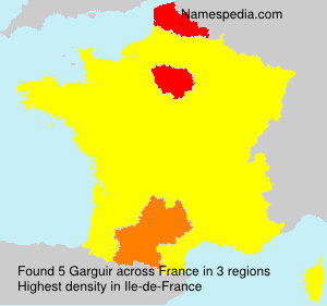 Surname Garguir in France