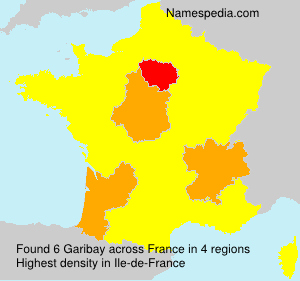 Surname Garibay in France