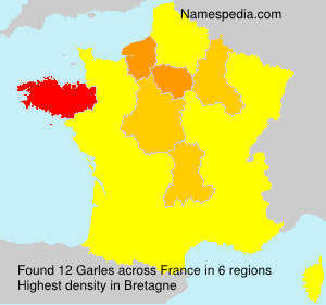 Surname Garles in France