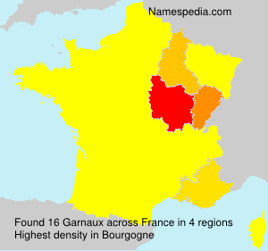 Surname Garnaux in France