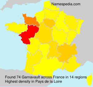 Surname Garnavault in France