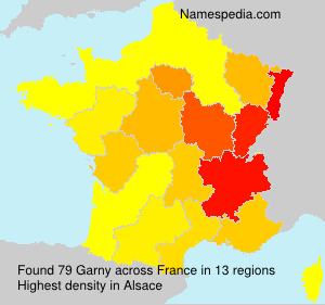 Surname Garny in France