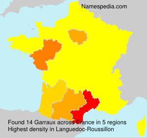 Surname Garraux in France