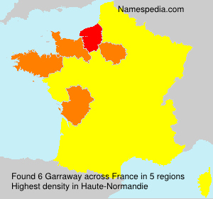 Surname Garraway in France