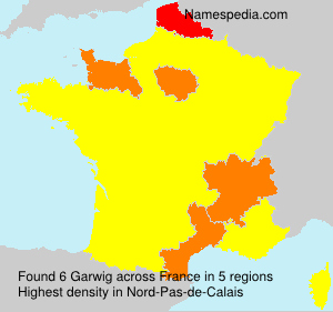 Surname Garwig in France