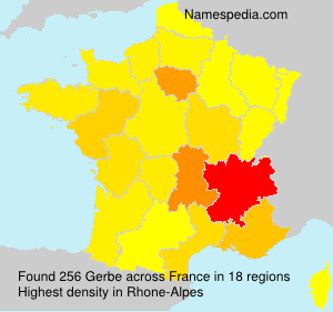 Surname Gerbe in France