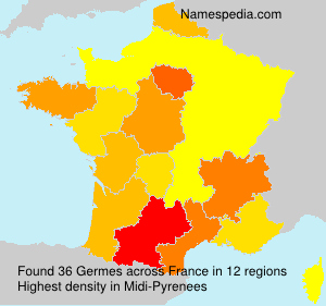 Surname Germes in France