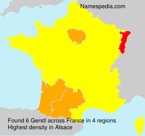 Surname Gerstl in France