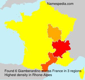 Surname Giamberardino in France