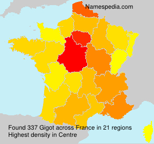 Surname Gigot in France