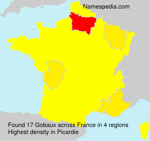 Surname Gobaux in France