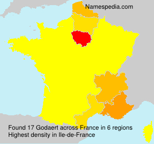 Surname Godaert in France