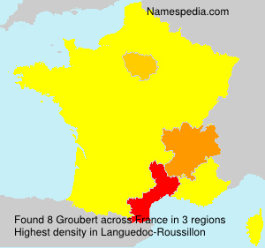 Surname Groubert in France