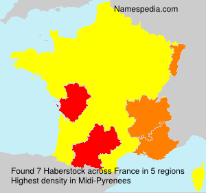 Surname Haberstock in France