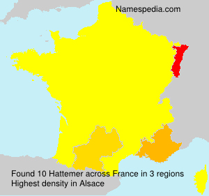 Surname Hattemer in France