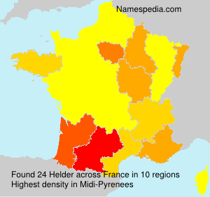 Surname Helder in France