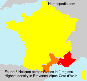 Surname Hellsten in France