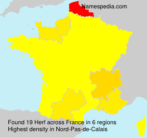 Surname Herf in France