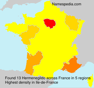 Surname Hermenegildo in France