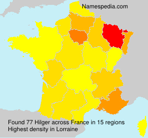 Surname Hilger in France