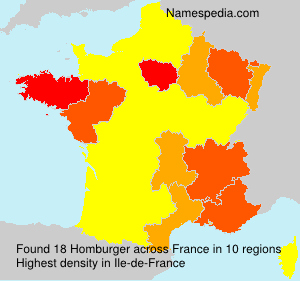 Surname Homburger in France