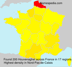 Surname Houvenaghel in France